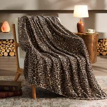 Cobertor BEDELITE de Soft Estampa de Onça 127x152 cm Cobertor BEDELITE de Soft Estampa de Onça 127x152 cm