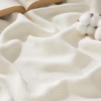 Cobertor Bedsure 100% algodão Twin XL tamanho XL para cama Ivory