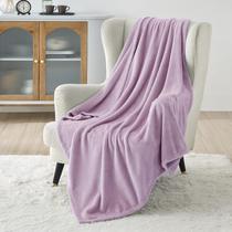 Cobertor Bedsure Flannel Fleece Twin Size (150x200cm) lilás