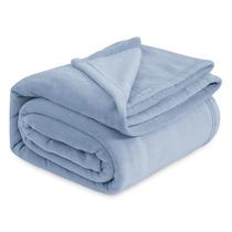 Cobertor Bedsure Fleece King Size - Flanela Azul Claro