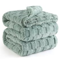 Cobertor Bedsure Fleece King Size - Super Macio e Aconchegante - Verde