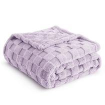 Cobertor Bedsure Fleece Lavender Fog para Sofá - 150x200cm