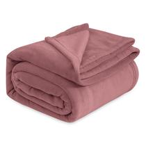 Cobertor Bedsure Fleece Queen Size - Flanela Rosa 230x230cm