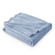 Cobertor Bedsure Fleece Throw Azul Claro 130x150cm