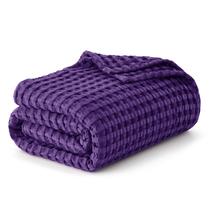 Cobertor Bedsure King Cooling Waffle de algodão e bambu 264x229cm Cobertor Bedsure King Cooling Waffle de algodão e bambu 264x229cm