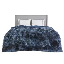 Cobertor Bedsure King Size Tie Dye Azul Marinho - Super Macio e Acolhedor