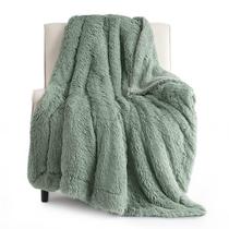 Cobertor Bedsure Sherpa Fuzzy - Tamanho Twin - Verde Sage Cobertor Bedsure Sherpa Fuzzy - Tamanho Twin - Verde Sage
