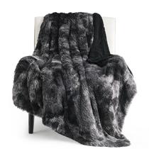 Cobertor Bedsure Soft Tie Dye Black Twin Size para cama