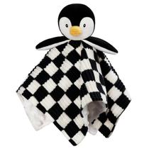 Cobertor BEILIMU Baby Lovey, brinquedo de pinguim macio de 14"