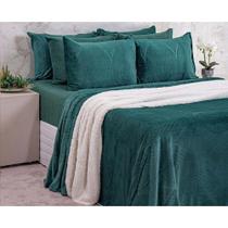 Cobertor Bella Enxovais Plush Dreams Jade Casal 01 Peça