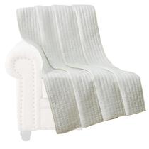 Cobertor Benzara Xumi 127x152 cm acolchoado branco antigo