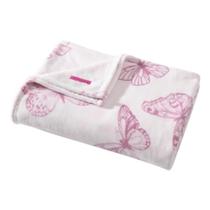 Cobertor Betsey Johnson Malachite Butterfly Pink 50x70cm Cobertor Betsey Johnson Malachite Butterfly Pink 50x70cm