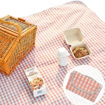 Cobertor Beyond Thursday Picnic impermeável dobrável 203x203cm XL Cobertor Beyond Thursday Picnic impermeável dobrável 203x203cm XL