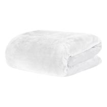 Cobertor Blanket Solteiro - Branco - Kacyumara