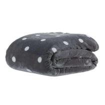 Cobertor Blanket Vintage Toque De Seda Estampado Casal Bolt