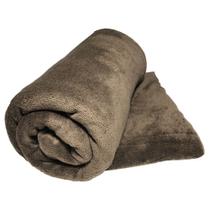 Cobertor Blush Casal Mantinha Felpuda 1 Peça - Cáqui - Casa Scarpa