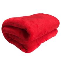 Cobertor Blush Super King Mantinha Felpuda 1 Peça - Vermelho