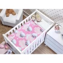 Cobertor Bonno Baby Menina Anti Alérgico Mácio Rosa - Etruria