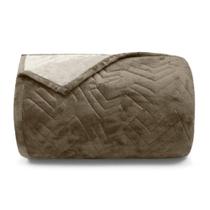 Cobertor Buettner Solteiro Flannel Plush 100% Poliéster Dupla Face 160mx240m Chocolate Escuro / Chocolate Claro Cobertor Buettner Solteiro Flannel Plush 100% Poliéster Dupla Face 160mx240m Chocolate Escuro / Chocolate Claro