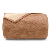 Cobertor Buettner Solteiro Flannel Plush 100% Poliéster Dupla Face 160mx240m Khaki Escuro / Khaki Claro Cobertor Buettner Solteiro Flannel Plush 100% Poliéster Dupla Face 160mx240m Khaki Escuro / Khaki Claro