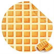 Cobertor Bunitland 180 cm Waffle Pattern 300 GSM Flanela