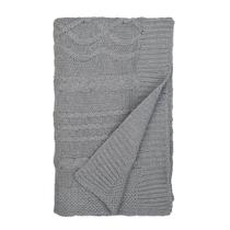 Cobertor Burt's Bees Baby Cable Kit 100% algodão orgânico 30x40cm