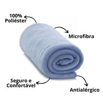 Cobertor camesa manta em microfibra antialergica sono bebe - MBBIMPORTS