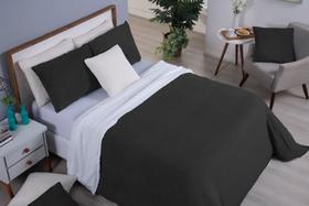 Cobertor canada soft com manta sherpa casal queen 1pc