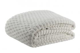 Cobertor Casal Blanket Zurich Off White Kacyumara