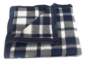 Cobertor Casal Boa Noite Guaratinguetá Xadrez 180 x 220 cm