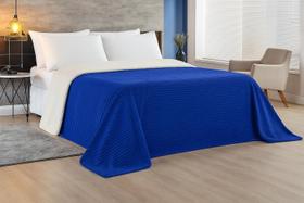 Cobertor Casal Canelado Sherpa Lã Endredom Manta Dupla Face Cobertor Casal Canelado Sherpa Lã Endredom Manta Dupla Face