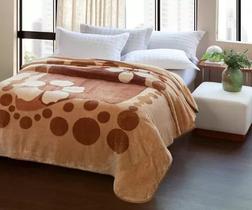 Cobertor Casal Coberta Jolitex Casal Kyor Plus 1,80 x 2,20m Amalfi Pêlo Baixo Macio Com Caixa