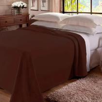 Cobertor Casal Dyuri Toque Macio C/Cinta Cacau 180x220cm