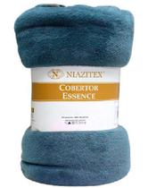 Cobertor Casal Essence 2,20x2,40 Niazitex Cor.Petroleo