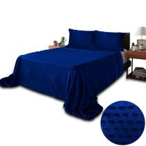 COBERTOR CASAL FLANNEL CORAÇÃO 2,50/2,60 M 3 PEÇA Aconchego e Elegância para Suas Noites!