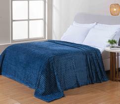 Cobertor Casal Grosso Toque Aveludado Ultra Soft 280grs 3D Relevo Manta Macio e Quente