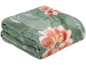 Cobertor Casal Jolitex de Poliéster Dyuri Plus Verde