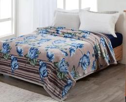 Cobertor Casal Jolitex/Dyuri Ternille Douro Azul 180x220cm