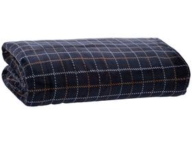 Cobertor Casal Jolitex Microfibra 100% Poliéster - Sherpa Monreale Marinho Cobertor Casal Jolitex Microfibra 100% Poliéster - Sherpa Monreale Marinho