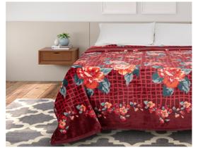 Cobertor Casal Jolitex Poliéster Dyuri Plus Tiete Vinho Cobertor Casal Jolitex Poliéster Dyuri Plus Tiete Vinho