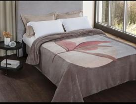 Cobertor casal king kyor plus 2,20 m x 2,40 m pelos baixo e macio anti alérgico JOLITEX.