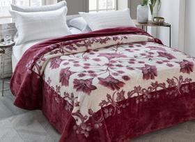 Cobertor Casal Kyor Plus Estampa Mont Blanc Vinho 180x220m Jolitex Cobertor Casal Kyor Plus Estampa Mont Blanc Vinho 180x220m Jolitex