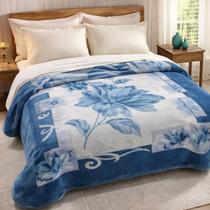 Cobertor Casal Kyor Plus King Size EStampa Malbec 2.20x2,40m Jolitex