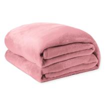 Cobertor Casal Manta Microfibra Dupla Face Fleece 2,20 x 1,80 Aveludada Macio - F.V Enxovais
