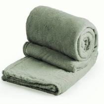 Cobertor Casal Padrão Soft Liso 1 Peça Fendi - Vilela Enxovais