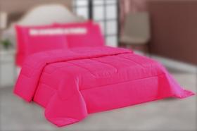 Cobertor Casal Queen Quente Para O Inverno 180 Fios Pink