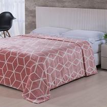 Cobertor casal toque de seda estampado 1,80 x 2,20 des-0.13 niazitex Cobertor casal toque de seda estampado 1,80 x 2,20 des-0.13 niazitex