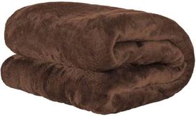 Cobertor Casal Velour 300g 180x220cm Marrom - Camesa