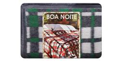 Cobertor Casal Xadrez Boa Noite 1,80 x 2,20m