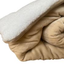 Cobertor Chiporro Down Sherpa Cover 1.5 Square Bege